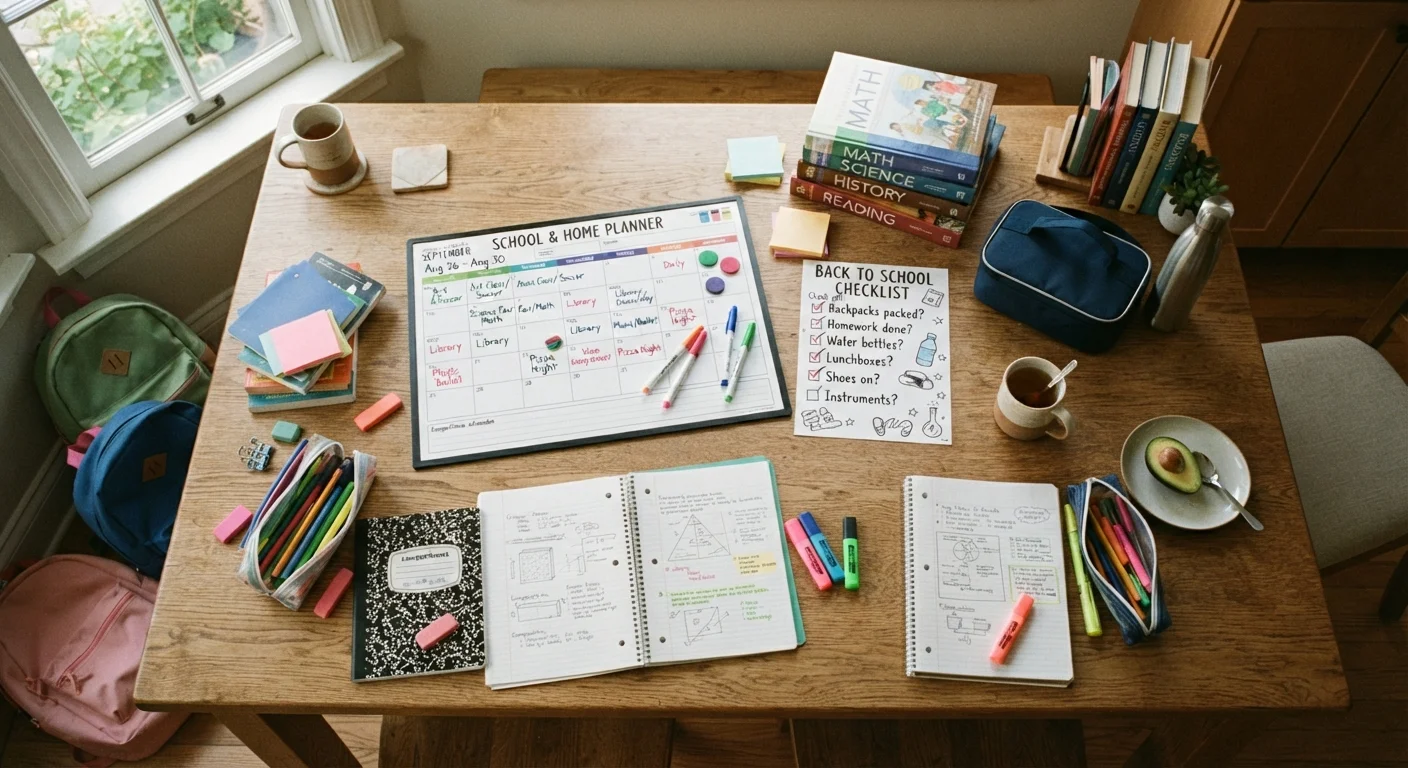 Before the School Year Starts: A Family Preparation Checklist