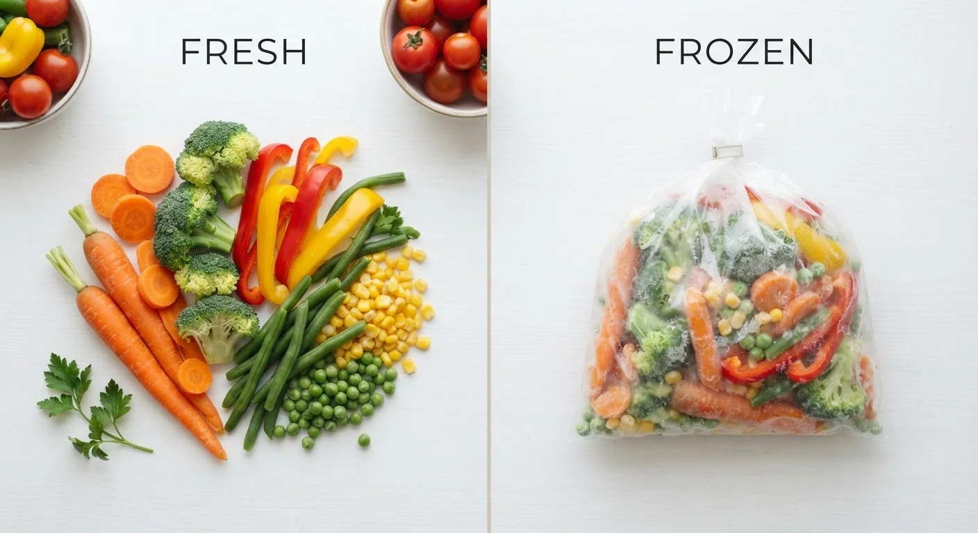 Frozen vs. Fresh Produce: Which Actually Gives You More Nutrition for Your Dollar
