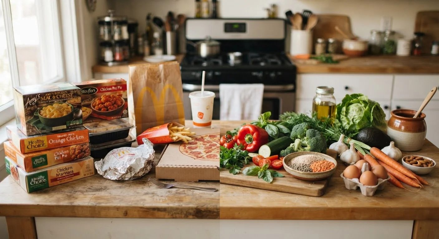 The Real Cost of Processed Convenience Foods vs. Simple Home Cooking